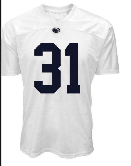 NCAA Women Penn State Nittany Lions #31 white Football Jersey